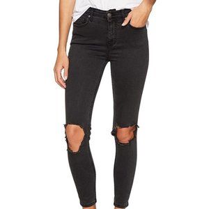 Free People High Rise Busted Skinny Size 27